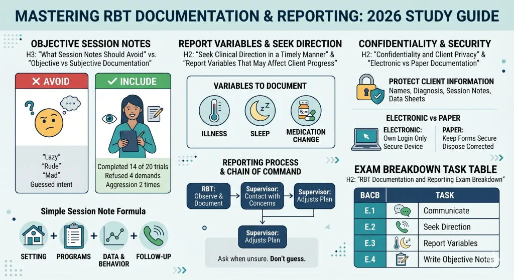 RBT Documentation and Reporting